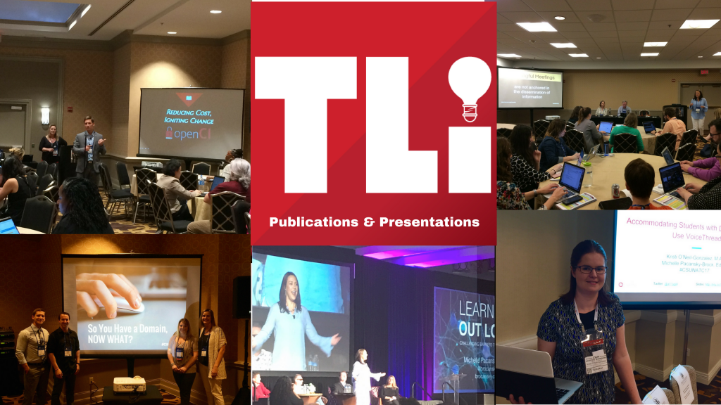 Collage of Teaching & Learning Innovations presentations