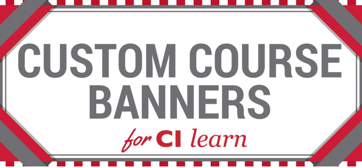 New Course Banner Designs Now Available