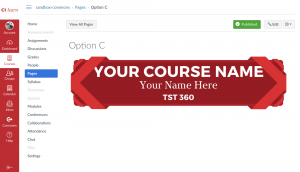 Banner option C