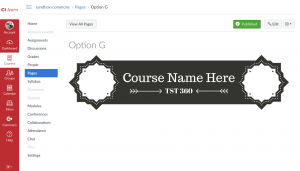 Banner option G